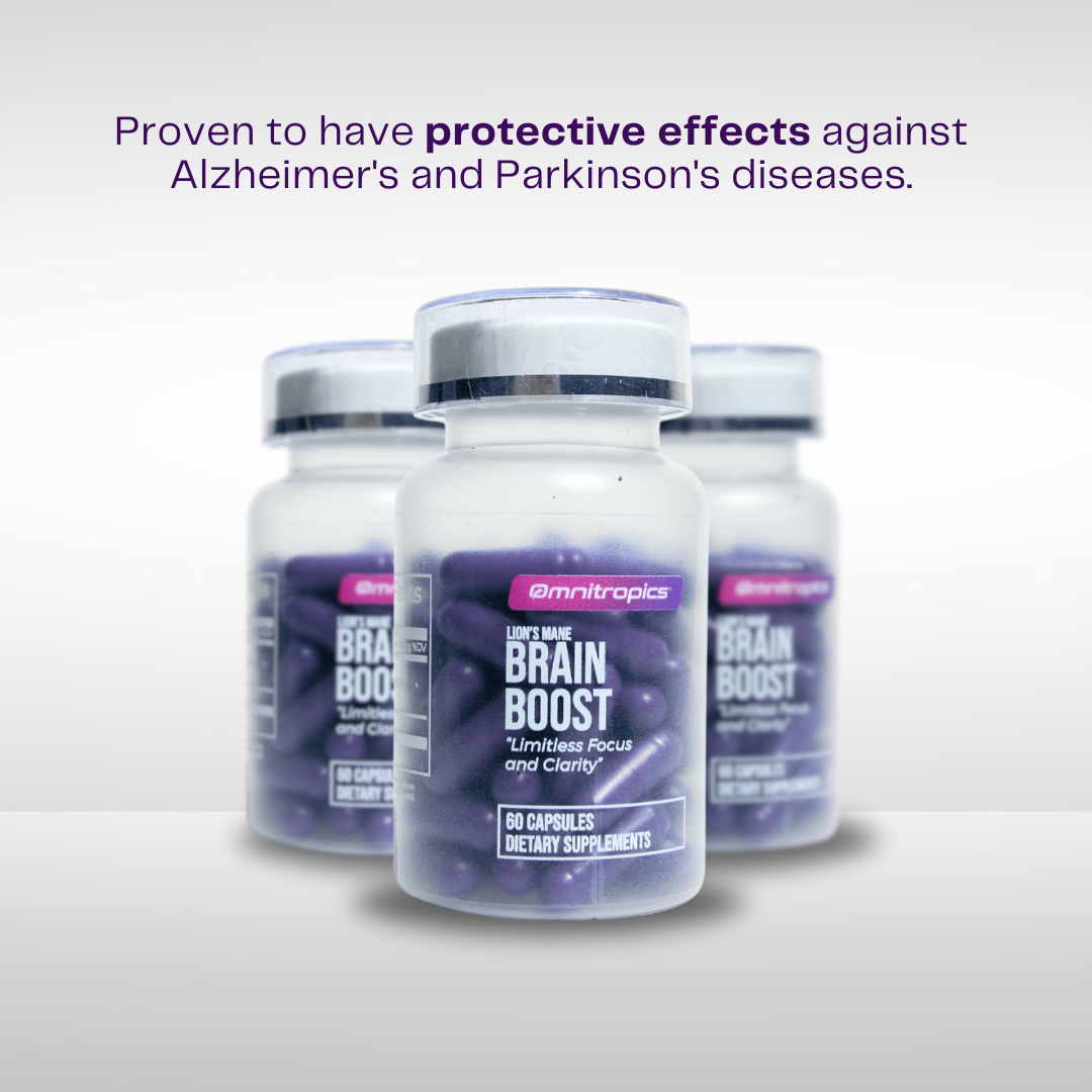 Omnitropics™ Brain Boost Premium Lion's Mane (25% OFF)