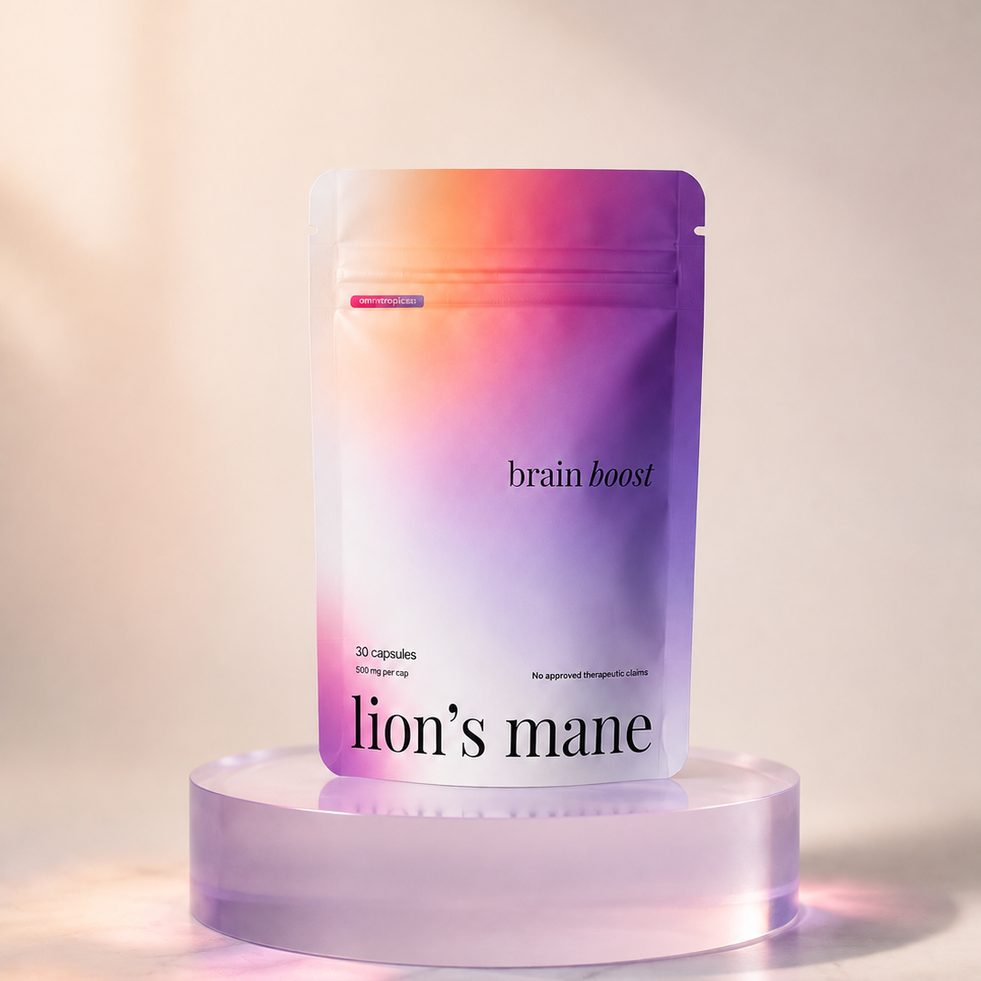 Omnitropics™ Brain Boost Premium Lion's Mane (30 Capsules)